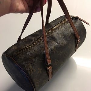 Authentic Louis visiting papillon vintage handbag